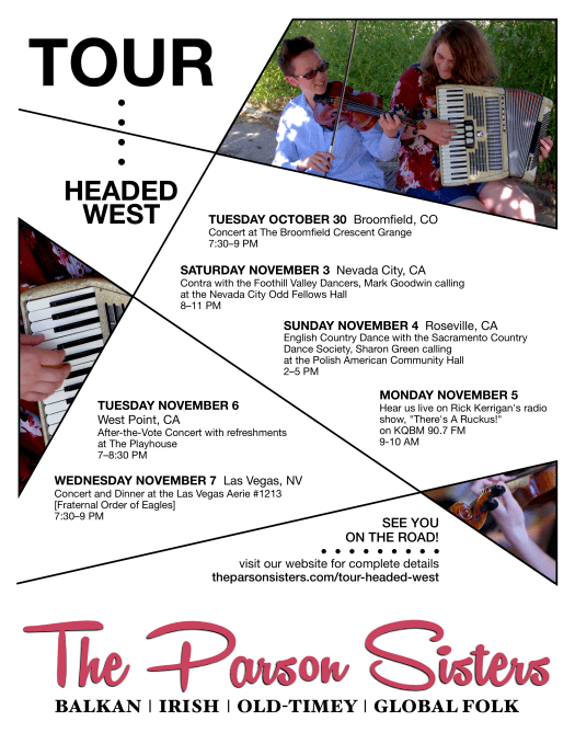 Headed West Tour poster final